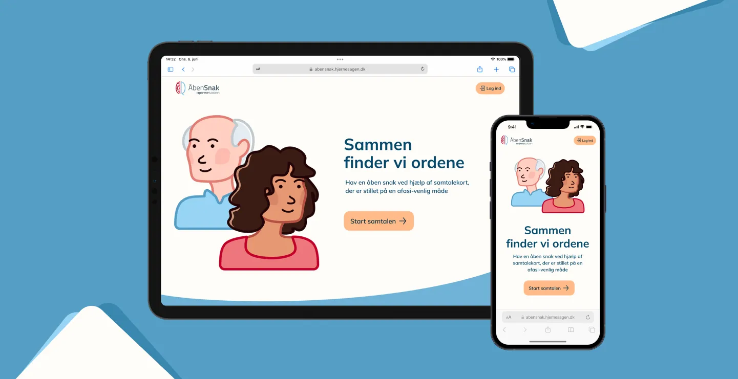 Thumbnail of landing page on iPad and mobile